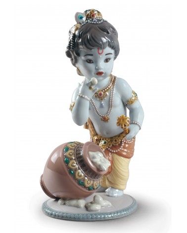 Lladrò Figurina krishna butterthief