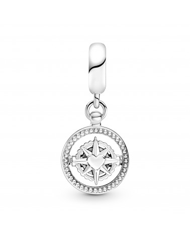 Pandora Charm Pendente Bussola "Always Follow Yout Heart"