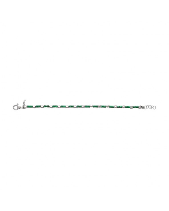 Bracciale Tango Malachite 22 cm