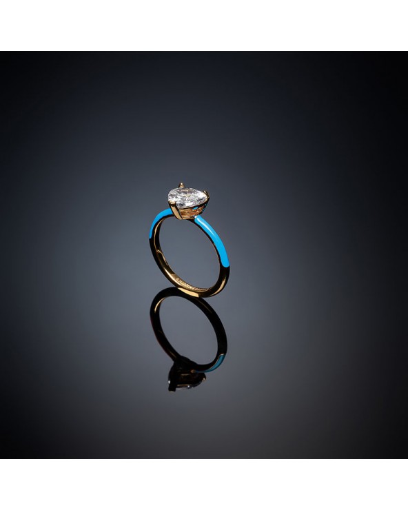 Gabriel & Co. Lusso Color Fashion Ring LR52089SV5AQ