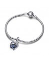 Pandora Celestial Shooting Star Heart Double Dangle Charm