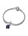 Pandora Celestial Galaxy Star Murano Dangle Charm