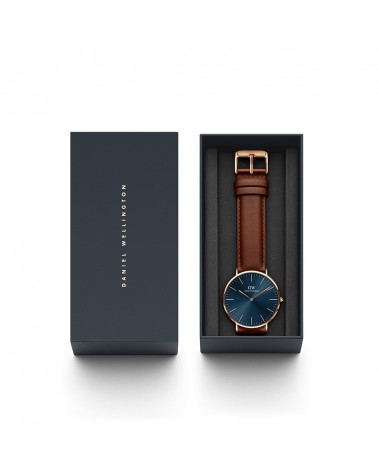 Daniel Wellington Rose Gold Watch Classic revival 1.57"-