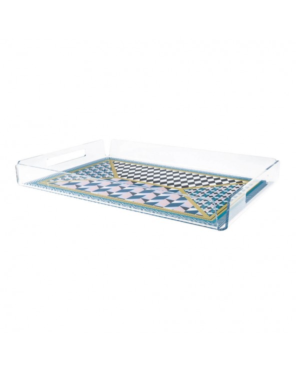 Vesta Large Rectangular Tray Modern