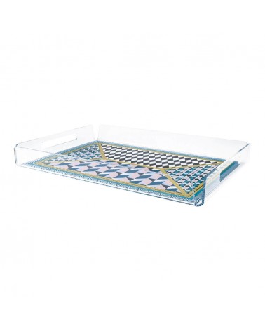 Vesta Large Rectangular Tray Modern