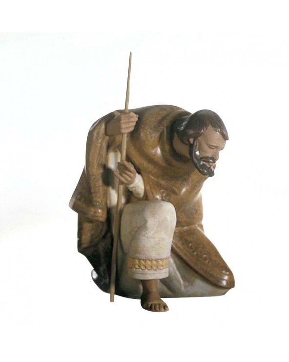 Figurina Natività san Giuseppe. Gres