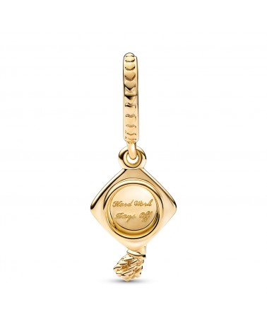 Pandora Student hat 14k gold-plated dangle