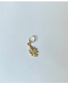 Armando Poggi Gold Charm "Giglio" symbol of Firenze Florence-