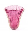 Murano Glass Tulip Vase in pink Murano Glass