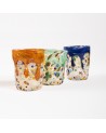 Set di 6 Bicchieri con Murrine e Goccia in vetro di Murano