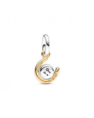 Charm Pendente Ferro di Cavallo Girevole