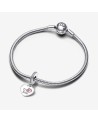 Pandora Ti amo sterling silver dangle- 792017CZ_E016