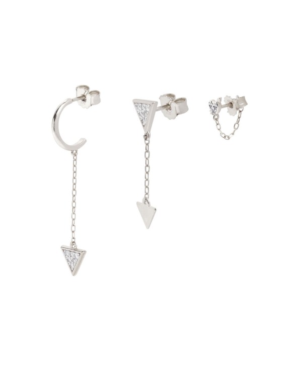 Valentina Ferragni Earrings Sofia Silver- VFDVF-OR-PE11