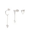 Valentina Ferragni Earrings Sofia Silver- VFDVF-OR-PE11