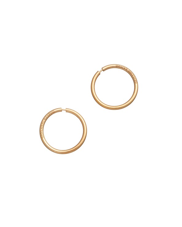 Giovanni Raspini Small Golden Invisible Earrings- GV11961