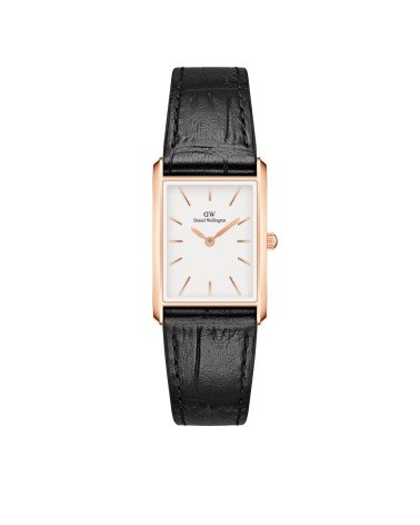 Daniel Wellington Watch Dw The Bound 32X22 Croc Leather Black