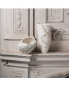 Fos Ceramiche Vaso Meltemi in porcellana bianca- FFMELTEMI-G