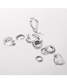 Pandora Organically V-shaped Open Hoop Earrings- 293290C00