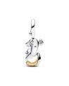 Pandora Two-tone Movable Monkey. Dangle Charm.- 763343C01