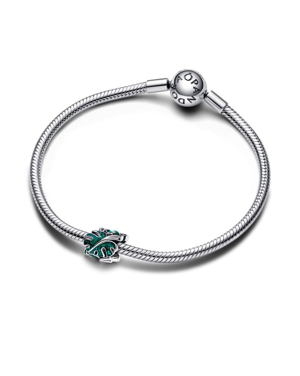 Pandora Charm Foglia di Monstera Glitterata- 793332C01