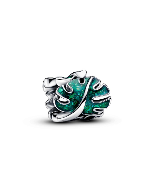 Pandora Charm Foglia di Monstera Glitterata- 793332C01