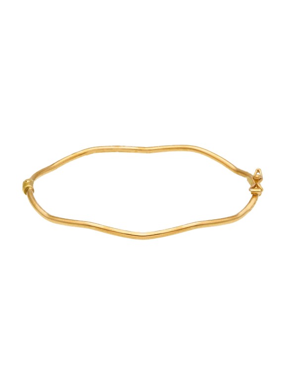 Armando Poggi Gold Wave Bracelet- APS037642