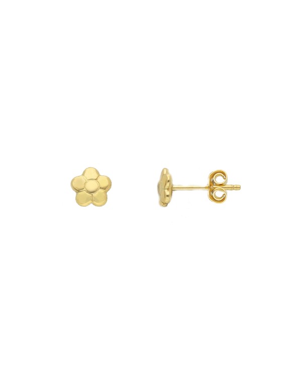 Armando Poggi Gold Micro Flower Earrings- APS125243