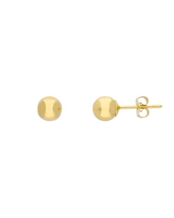 Armando Poggi Gold Sphere Earrings- APS132096