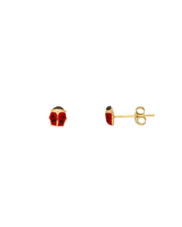 Armando Poggi Tiny ladybug Earrings- APS146461