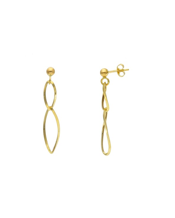 Armando Poggi Gold Leaf Earrings- APS158593