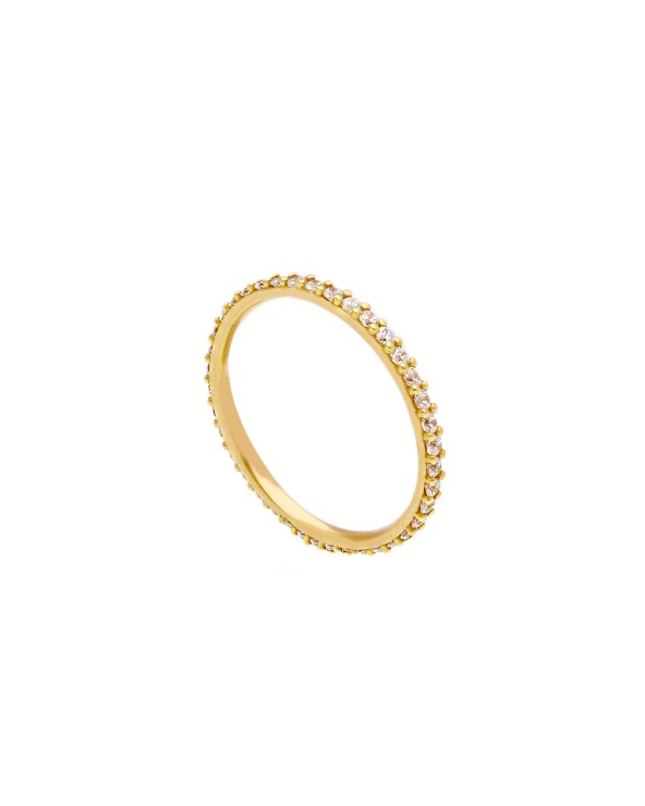 Armando Poggi Gold Zirconia Ring- APS158771