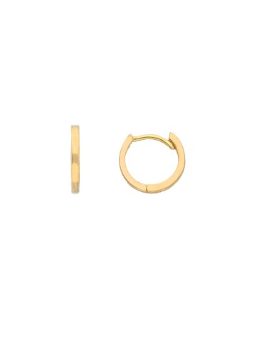 Armando Poggi Gold Lock Earrings- APS258374