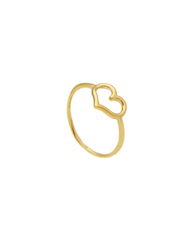 Armando Poggi Gold Mini Heart Ring- APS181361