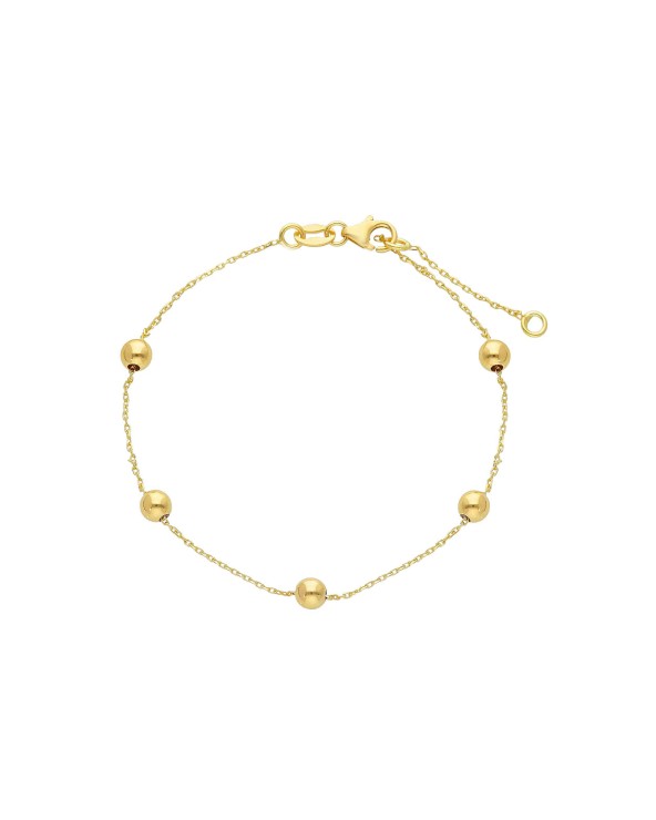 Armando Poggi Gold Small Balls Bracelet- APS264042