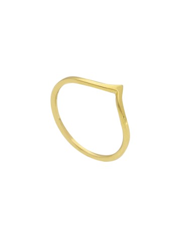 Armando Poggi Gold Wire V Ring- APS264255