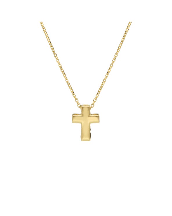 Armando Poggi Gold Cross Necklace- APS268641