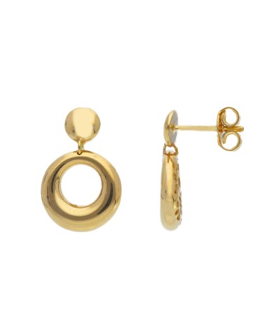 Armando Poggi Gold Hoops Earrings- APS268714