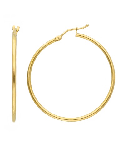 Armando Poggi Gold Hoop Earrings- APS269471