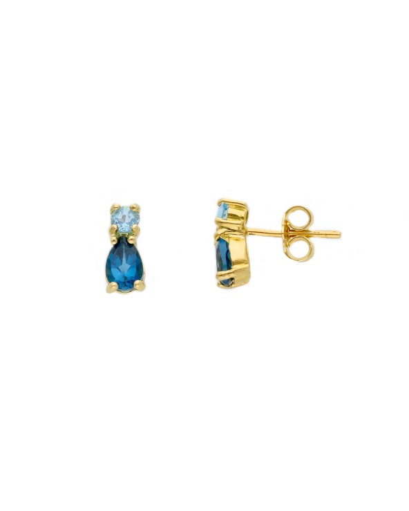 Armando Poggi Gold Topaz London Earrings- APS270640