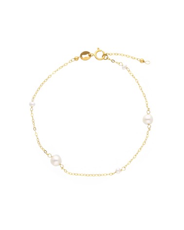 Armando Poggi Gold Pearls Bracelet- APS276090