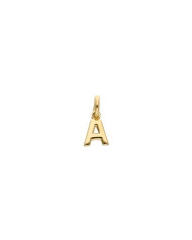 Armando Poggi Gold A Letter Charm- APSINO150GG