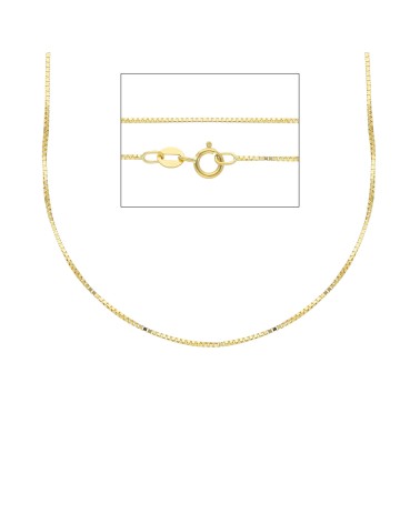 Armando Poggi Gold Venice Chain Necklace- APSMVA050GG45