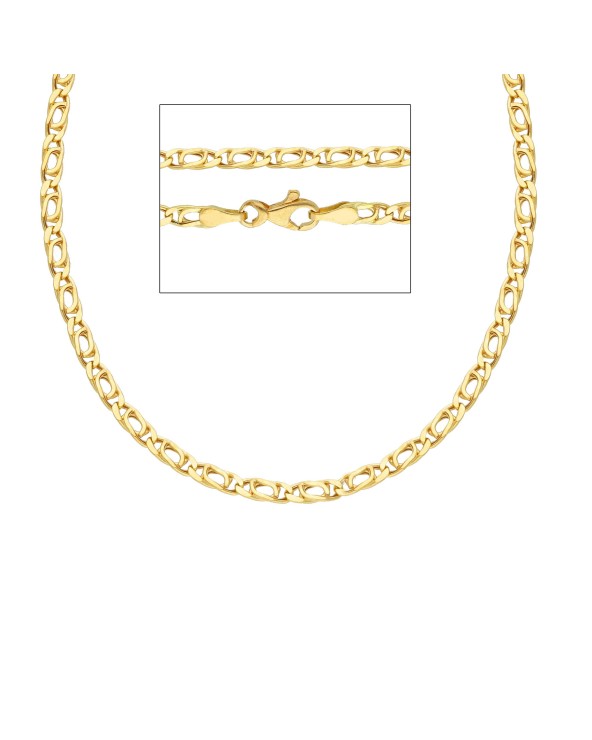 Armando Poggi Gold Simple Necklace- APSVPD060GG45