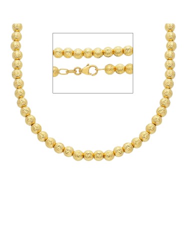 Armando Poggi Gold Round Necklace- APSVPX400GG45