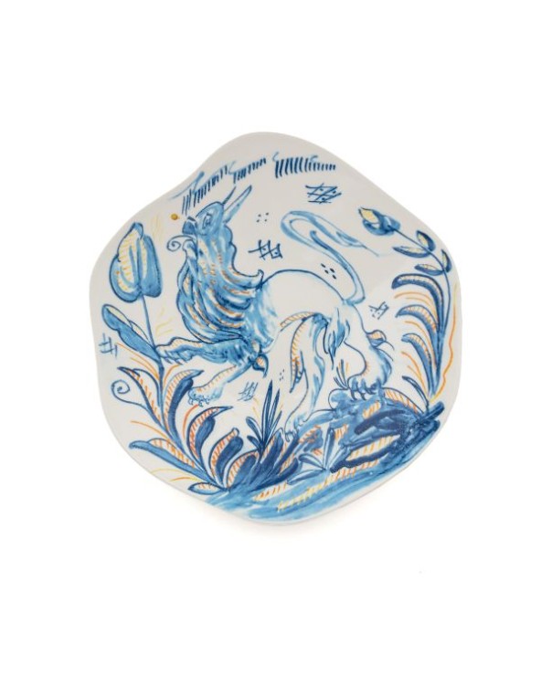Seletti Porcelain Plate Soup Plate Leone- SI11225