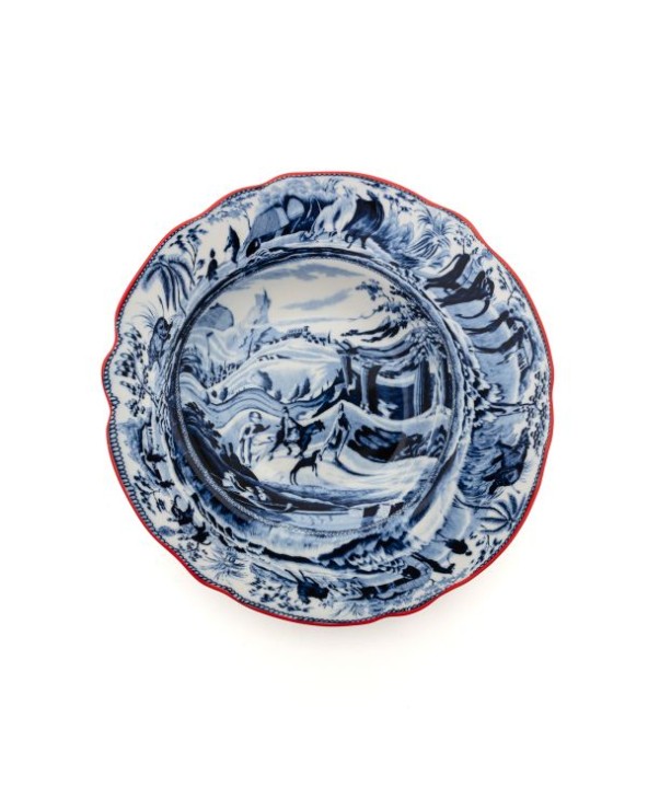 Seletti Porcelain Soup Plate Arabian- SI11220
