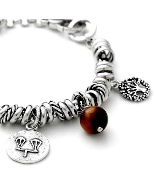 Giovanni Raspini Tiger Eye Charm- GV10036