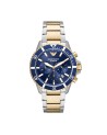 Emporio Armani Blue Dress Men Diver Watch 1.7 in- FEAR11362