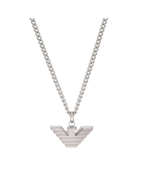 Emporio Armani Necklace Men Logo Essential- FEEGS2916040