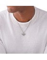 Emporio Armani Necklace Men Logo Essential- FEEGS2916040